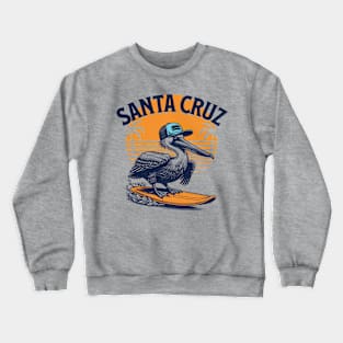 Santa Cruz Surfing Pelican Crewneck Sweatshirt